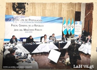 Comisión de Postulación de Fiscal General. Foto La Hora