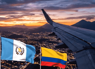 Conoce los detalles de la nueva ruta aérea directa Guatemala-Medellín que inicia en junio