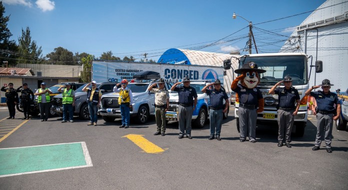 Lanzan SINAPRESE 2026 con 16 bahías de atención para Semana Santa. Foto La Hora: Conred.