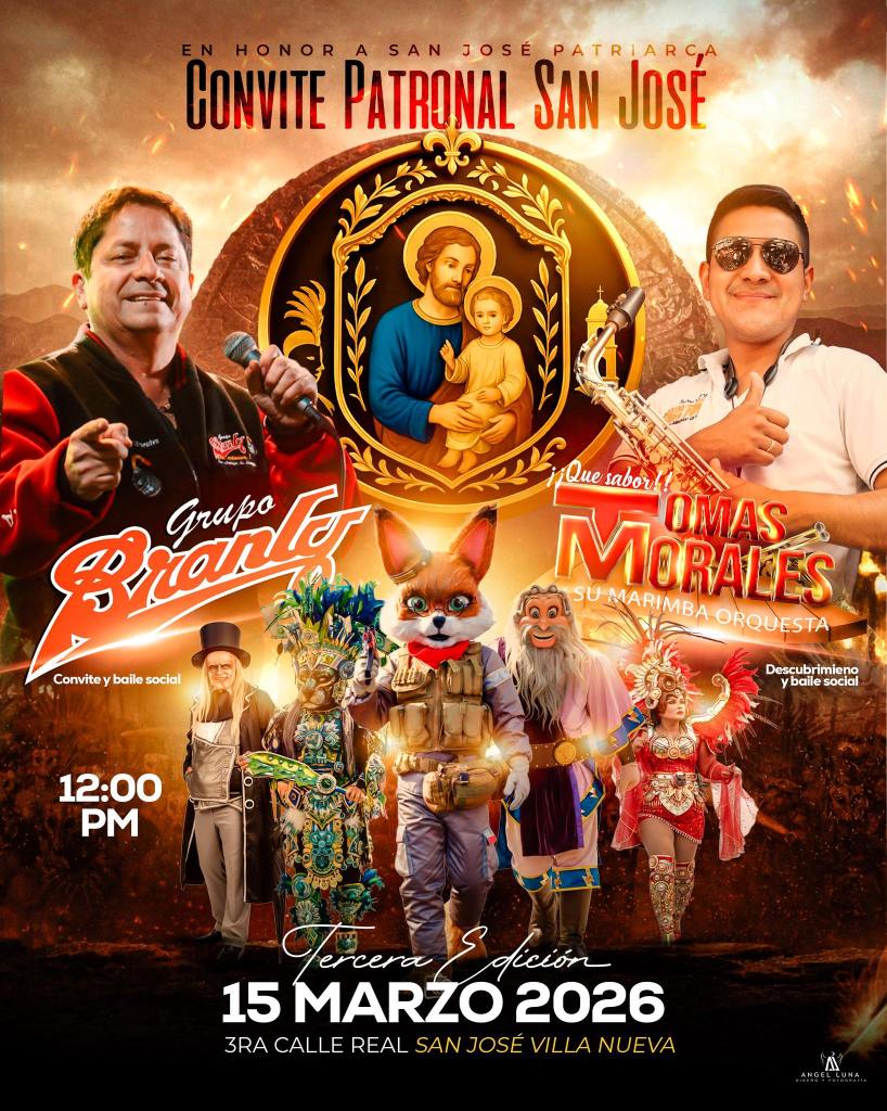 La presentación del convite está programado para el 15 de marzo y finalizará al siguiente día en horas de la madrugada. Foto La Hora: Convite Patronal San José/FB