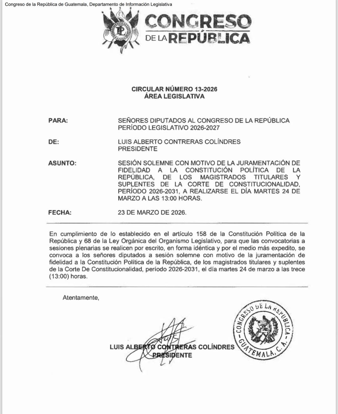 Congreso juramentará el 24 de marzo a magistrados de la CC, pese a dudas del nombramiento del CSU