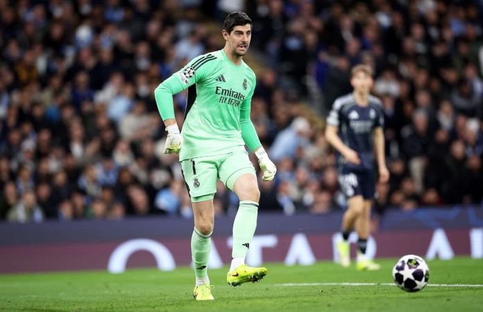 Thibaut Courtois sufrió una lesión muscular en el cuádriceps derecho y se perderá la serie de cuartos de final de la Champions League.