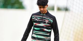 El hijo mayor de Cristiano Ronaldo entrenó con el equipo Cadete A del Real Madrid y en un futuro podría seguir los pasos de su padre.