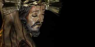 Guatemala cuenta con una de las imágenes más antiguas de un Cristo Crucificado con características únicas, siendo, el de la Preciosa Sangre. Foto La Hora: Sergio Osegueda