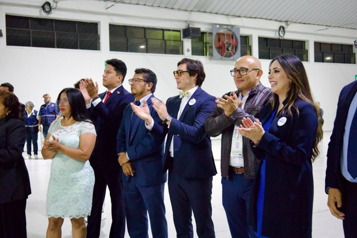 Planilla de oposición a Walter Mazariegos fue electa como Cuerpo Electoral Universitario por parte del Colegio de Abogados y Notarios de Guatemala (CANG). Foto La Hora: Unidad x La Democracia