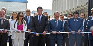 Representantes de Banrural participando en Global Money Week. Foto: Cortesía Banrural