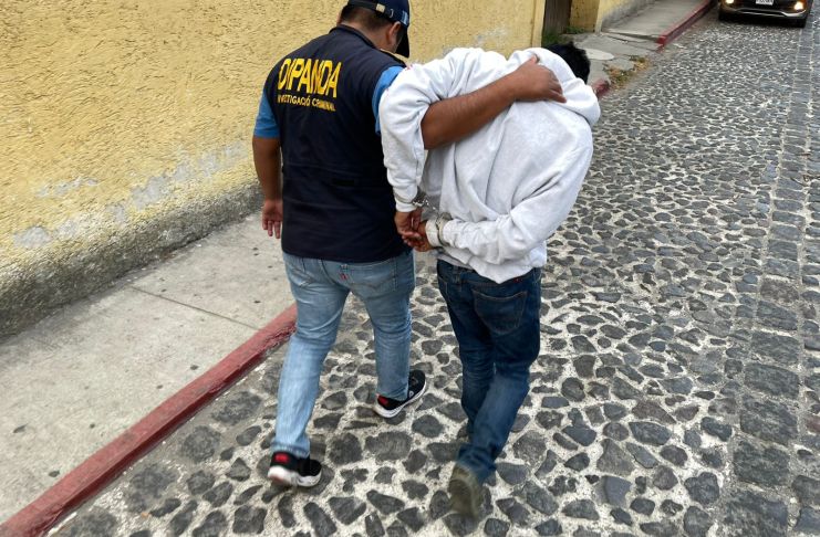 Alias “Discreto” cae tras intento de ataque contra la PNC; recibía órdenes desde prisión. Foto La Hora: PNC.