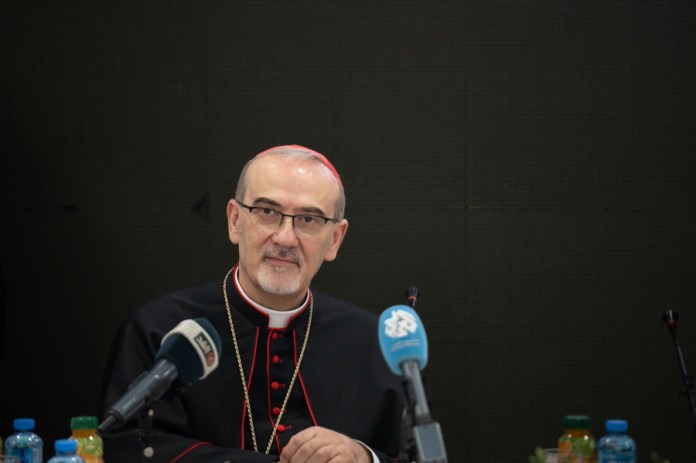 Policía israelí impide al Patriarca Latino de Jerusalén dar la misa del Domingo de Ramos Fotografía de archivo del Patriarca Latino de Jerusalén, Pierbattista Pizzaballa. EFE/ Magda Gibelli