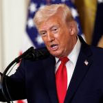 Trump califica como "uno de los más poderosos de la historia" el bombardeo contra la Isla de Kharg, la "joya de la corona" petrolera de Irán. Foto La Hora: EFE