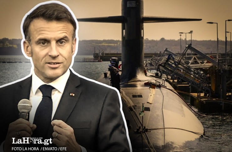 Emmanuel Macron presentó al mundo El Invencible, el nuevo submarino atómico que Francia planea utilizar en los próximos años.