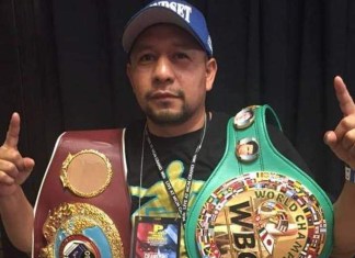 Esaú Diéguez, el entrenador que llevó a Lester Martínez a ser el campeón del Consejo Mundial de Boxeo. Foto: Redes sociales/ Neil McCauley
