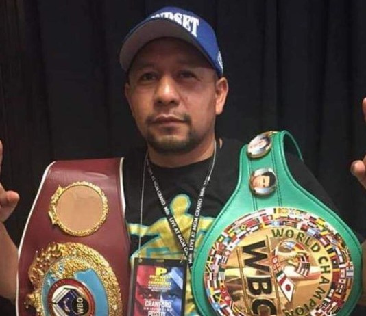 Esaú Diéguez, el entrenador que llevó a Lester Martínez a ser el campeón del Consejo Mundial de Boxeo. Foto: Redes sociales/ Neil McCauley