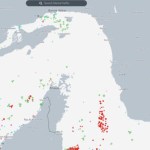 Captura tomada del sitio web Marinetraffic.com del tráfico marítimo en el estrecho de Ormuz el 4 de marzo de 2026. EFE/ Marinetraffic.com /SOLO USO EDITORIAL/ SOLO DISPONIBLE PARA ILUSTRAR LA NOTICIA QUE ACOMPAÑA (CRÉDITO OBLIGATORIO)