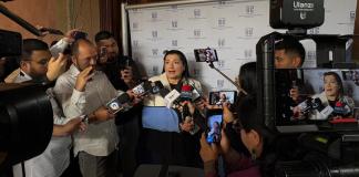 La exmagistrada del Tribunal Supremo Electoral (TSE), Blanca Alfaro. Foto La Hora: José Orozco