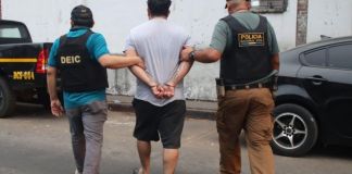 Extraditable 17 del año, capturado en Escuintla. Foto La Hora: PNC