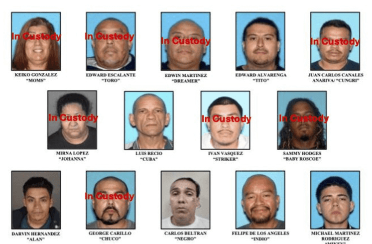 FBI busca a fugitivo terrorista del Barrio 18 que operaba en Los Angeles y podría estar escondido en Guatemala