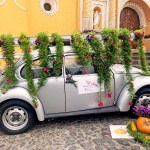 Miembros de la comunidad de San Pedro Las Huertas participan en el II Festival de la Estaticia. Foto: La Hora/ Carlos Vicente