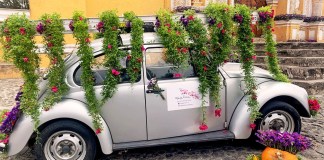 Miembros de la comunidad de San Pedro La Huertas participan en el II Festival de la Estaticia. Foto: La Hora/ Carlos Vicente