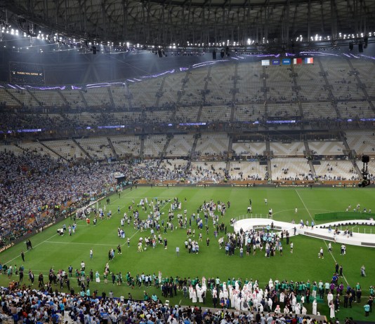 ¿Peligra la Finalissima? Qatar suspende eventos deportivos a raíz del conflicto en el Medio Oriente La Finalissima, enfrentamiento entre España y Argentina, podría suspenderse debido al conflicto que se vive en el Medio Oriente.