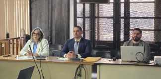El Ministerio Público solicitó una pena de 20 años de prisión en contra de Carlos García Rubio por su supuesta implicación en la muerte de Hansel Szarata. Foto La Hora: Sergio Osegueda