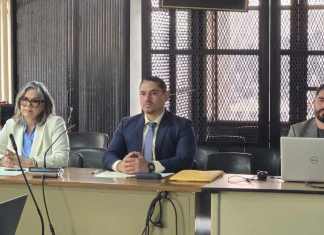 El Ministerio Público solicitó una pena de 20 años de prisión en contra de Carlos García Rubio por su supuesta implicación en la muerte de Hansel Szarata. Foto La Hora: Sergio Osegueda