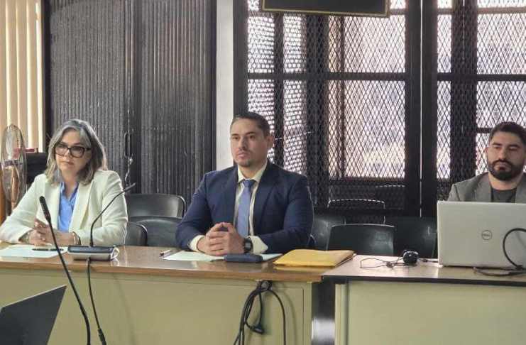 El Ministerio Público solicitó una pena de 20 años de prisión en contra de Carlos García Rubio por su supuesta implicación en la muerte de Hansel Szarata. Foto La Hora: Sergio Osegueda