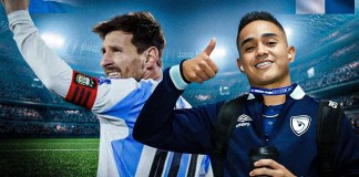 Guatemala viajará a Buenos Aires para enfrentar a Argentina en el último partido como local de la Albiceleste previo al inicio del Mundial. Foto La Hora: Diseño/Roberto Altán