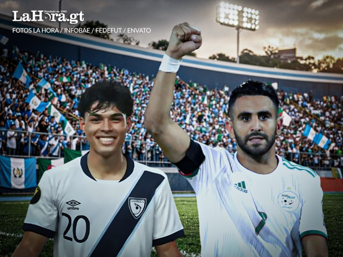 La Selección de Guatemala se enfrenta a Argelia en el Estadio Luigi Ferraris de Génova, Italia, en un partido amistoso.