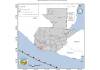 Mapa muestra que el epicentro del temblor fue Suchitepéquez.