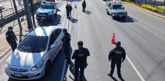 Operativos de tránsito por Semana Santa se concentra en calzadas y avenidas de la ciudad capital.