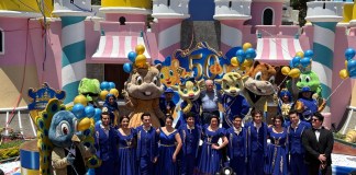 Durante el mes de marzo, las calles del parque se transformaron en un escenario de fantasía y alegría. Foto: La Hora / José Orozco.