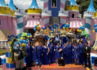 Durante el mes de marzo, las calles del parque se transformaron en un escenario de fantasía y alegría. Foto: La Hora / José Orozco.