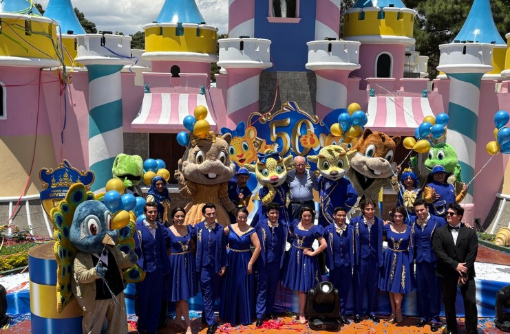 Durante el mes de marzo, las calles del parque se transformaron en un escenario de fantasía y alegría. Foto: La Hora / José Orozco.