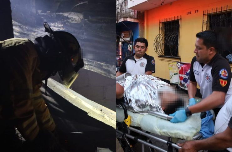 4 menores y 3 adultos hospitalizados tras incendio forestal de gran magnitud en la zona 7.