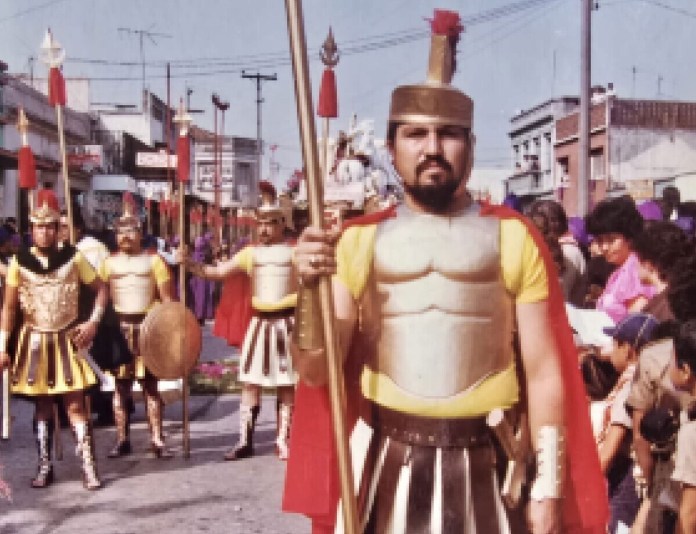 Jesús Reyes Contreras Capitán del escuadrón de romanos, Jesús Reyes. Foto: Familia Reyes Monterroso