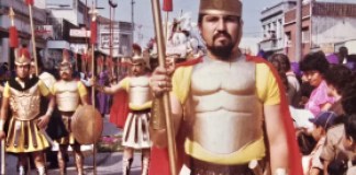 Capitán del escuadrón de romanos, Jesús Reyes. Foto: Familia Reyes Monterroso