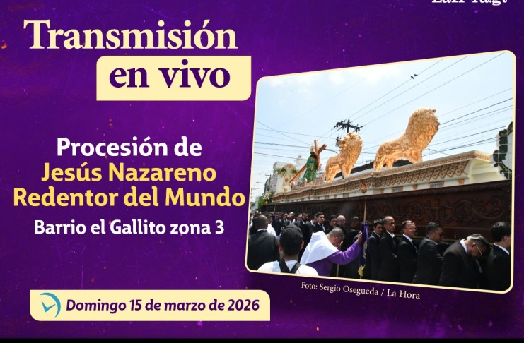 El barrio El Gallito se viste de gala para dar paso al cortejo procesional de la consagrada imagen de Jesús Nazareno Redentor del Mundo.