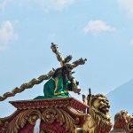 La salida del Nazareno del templo será a las 3:00 a. m. y tendrá un recorrido de 22 horas por el Centro Histórico de la Antigua Guatemala. Foto La Hora: Hermandad de Jesús Nazareno de la Caída