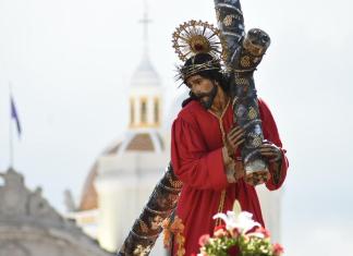 La Ciudad de Guatemala vive este Martes Santo una de las manifestaciones más emblemáticas de la Semana Santa.