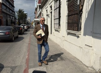 La Cámara de Amparos y Antejuicos amparó en definitiva al periodista José Rubén Zamora y confirmó la libertad a su favor. Foto La Hora: José Orozco