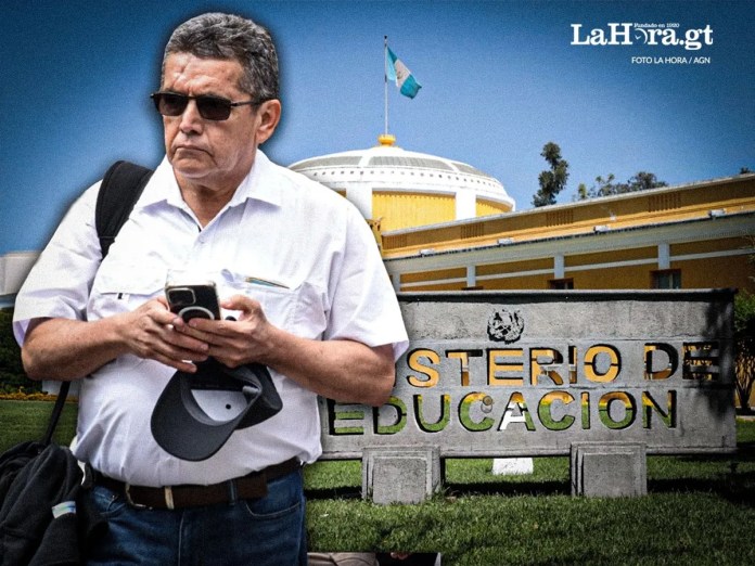 Joviel-acevedo-se-hace-presente-en-Mineduc Corte de Constitucionalidad será la encargada de recibir pagos de sanciones contra dirigentes del STEG.