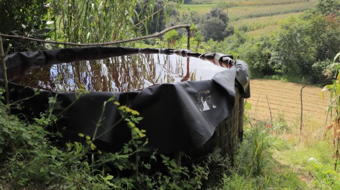 Cosecha de agua, la optimización del recurso hídrico y la prevención de incendios, con el fin de reducir riesgos en la producción, son las recomendaciones del MAGA. Foto La Hora: MAGA