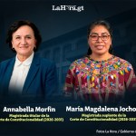 Gladys Annabella Morfín Mansilla como magistrada titular y de María Magdalena Jocholá Tujal como magistrada suplente. Arte La Hora: Alejandro Ramírez.