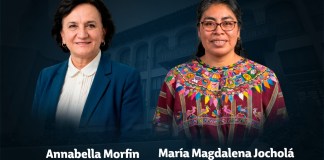 Gladys Annabella Morfín Mansilla como magistrada titular y de María Magdalena Jocholá Tujal como magistrada suplente. Arte La Hora: Alejandro Ramírez.