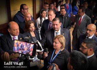 Magistrados electos para el periodo 2026-2032 del Tribunal Supremo Electoral (TSE). Foto La Hora: José Orozco