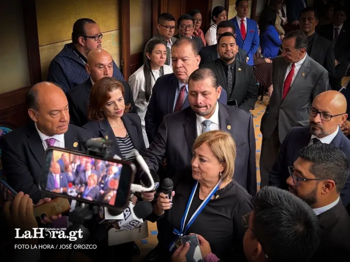 Magistrados del TSE 2026 Magistrados electos para el periodo 2026-2032 del Tribunal Supremo Electoral (TSE). Foto La Hora: José Orozco