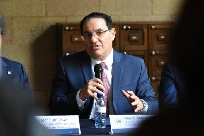 Marco Antonio Villeda, Ministro de Gobernación (Mingob). Foto La Hora: José Orozco