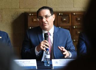 Marco Antonio Villeda, Ministro de Gobernación (Mingob). Foto La Hora: José Orozco