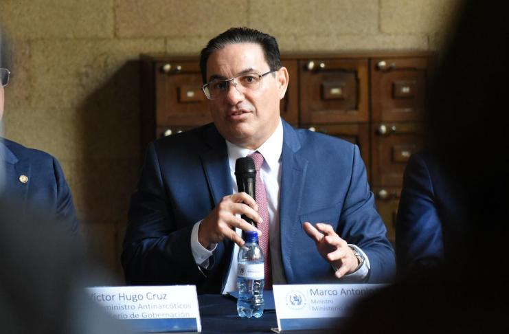 Marco Antonio Villeda, Ministro de Gobernación (Mingob). Foto La Hora: José Orozco