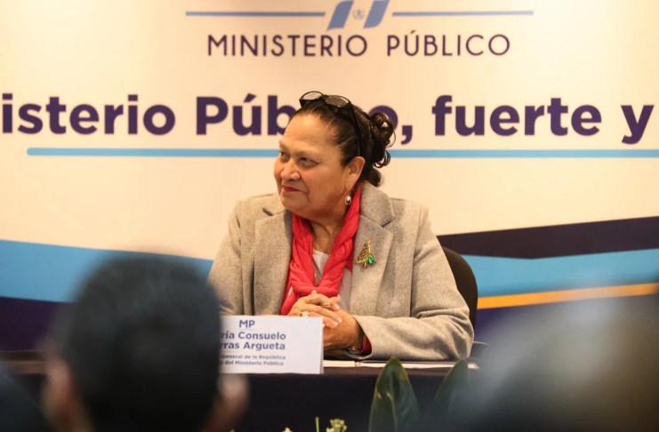 La fiscal general María Consuelo Porras culminará su segundo período al frente del MP el próximo 17 de mayo de 2026. Foto La Hora: MP.